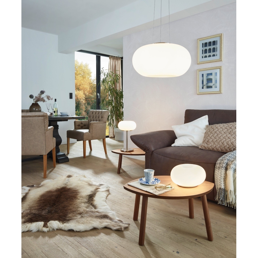 EGLO - Stolní lampa OPTICA 2xE27/60W pr. 28 cm
