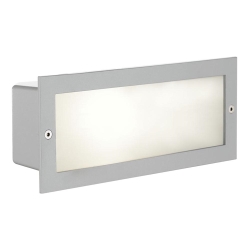 EGLO 88008 - Nástěnné venkovní svítidlo ZIMBA 1xE27/60W stříbrná/bílá IP44