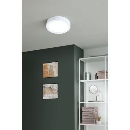 Eglo - LED Stmívatelné koupelnové stropní svítidlo LED/16,5W/230V 2700-6500K IP44 ZigBee