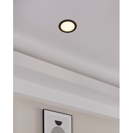 Eglo - LED Stmívatelné koupelnové podhledové svítidlo LED/10,5W/230V 2700-6500K IP44 ZigBee