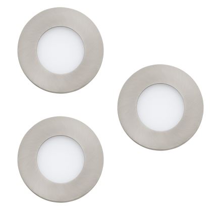 Eglo - ADA 3x LED Stmívatelné koupelnové svítidlo FUEVA-Z 2,8W/230V IP44