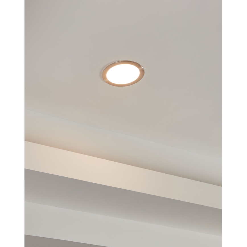 Eglo - LED Stmívatelné koupelnové podhledové svítidlo LED/10,5W/230V IP44 ZigBee