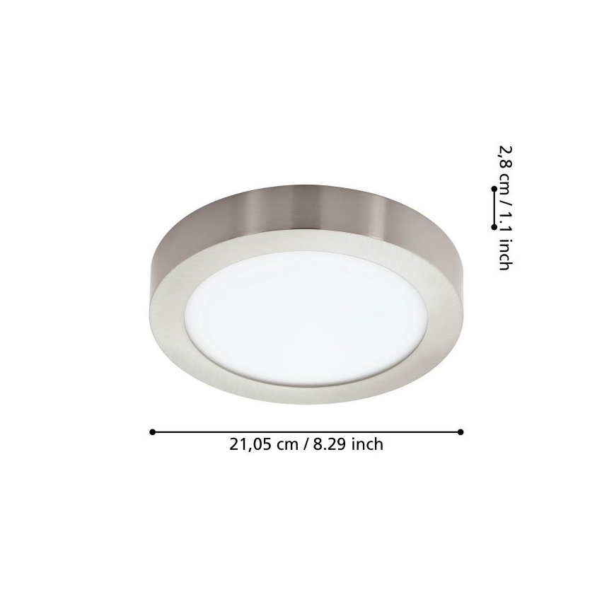 Eglo - LED Stmívatelné koupelnové stropní svítidlo LED/16,5W/230V IP44 ZigBee