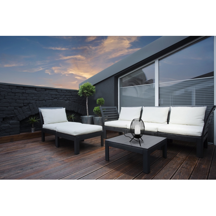 Eglo - Venkovní stolní lampa 1xE27/28W/230V IP44