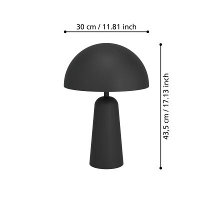 Eglo - Stolní lampa 1xE27/40W/230V