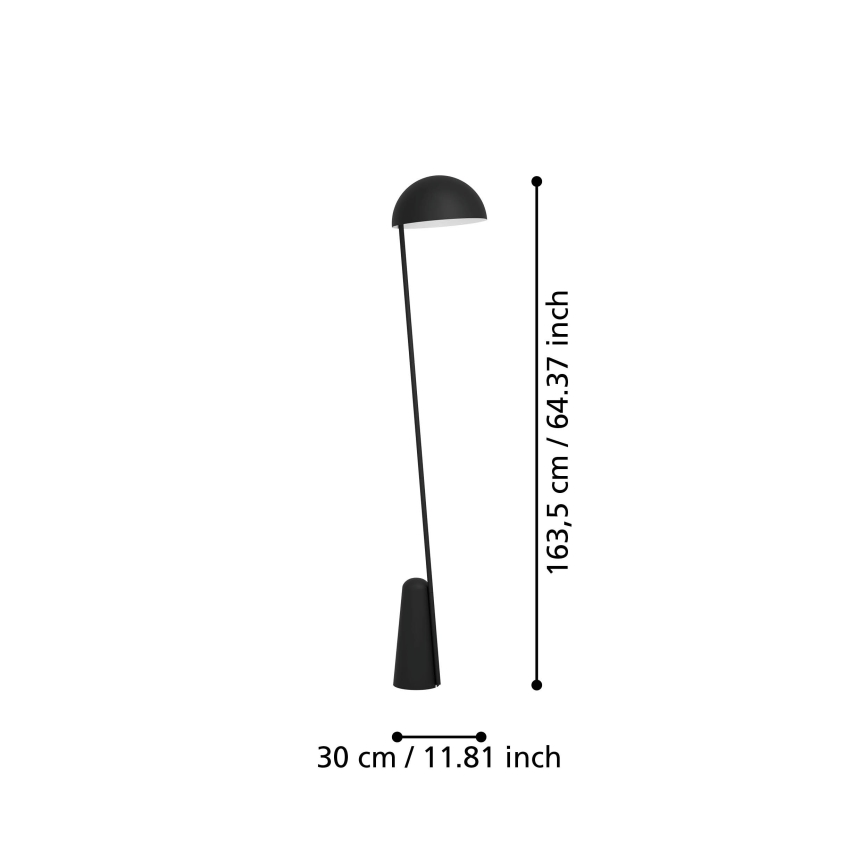 Eglo - Stojací lampa 1xE27/40W/230V