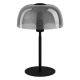 Eglo - Stolní lampa 1xE27/40W/230V černá/šedá