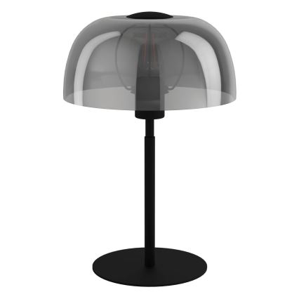 Eglo - Stolní lampa 1xE27/40W/230V černá/šedá