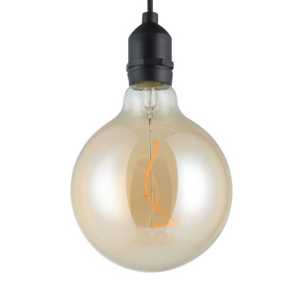 Eglo - LED Venkovní závěsné svítidlo LED/0,06W/6V 4xAA IP44 béžová
