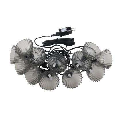 Eglo - LED Venkovní dekorační řetěz 12xLED/0,066W/3,2V IP44