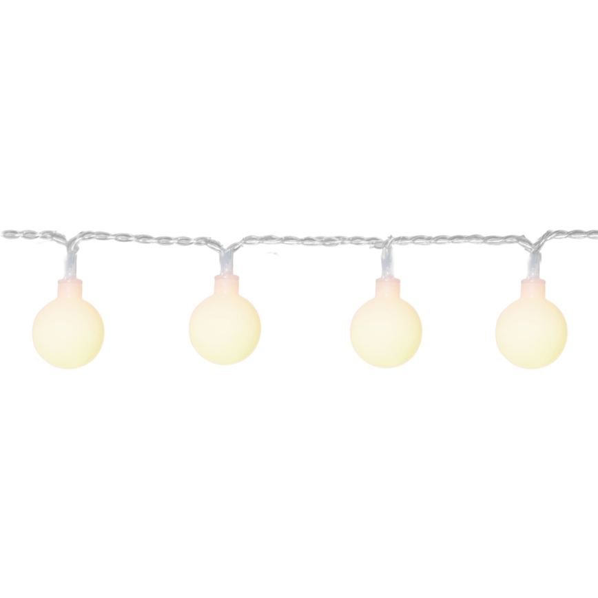 Eglo - LED Venkovní dekorační řetěz 50xLED/0,066W/4,5V IP44