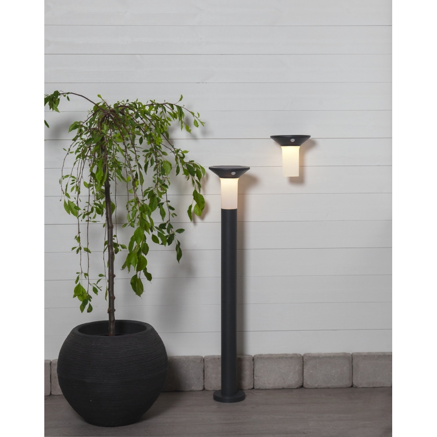 Eglo - LED Venkovní solární lampa se senzorem 6xLED/0,03W/3,7V 1500 mAh IP44