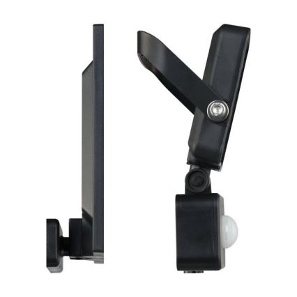 Eglo - LED Solární reflektor se senzorem 15xLED/0,03W/3,7V 2600 mAh IP44