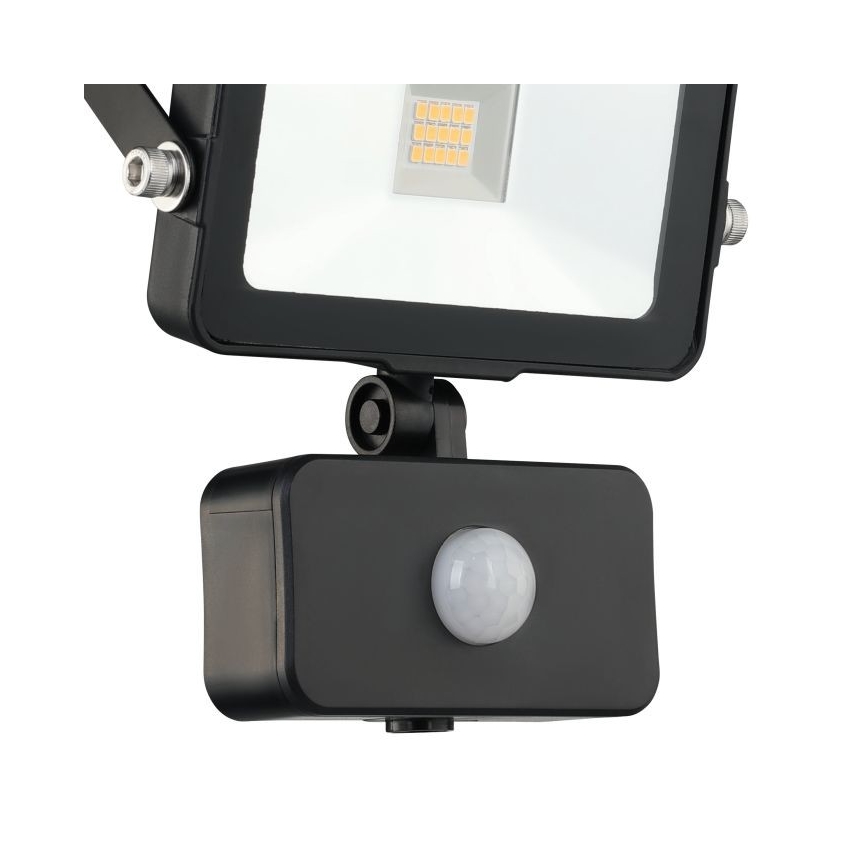 Eglo - LED Solární reflektor se senzorem 15xLED/0,03W/3,7V 2600 mAh IP44
