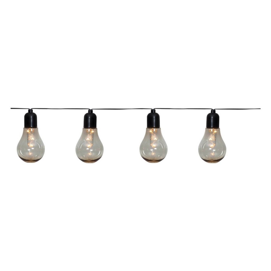 Eglo - LED Venkovní dekorační řetěz 10xLED/0,06W/3V 2xAA IP44