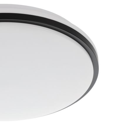 Eglo - LED Koupelnové stropní svítidlo LED/15,6W/230V IP44 lesklý chrom