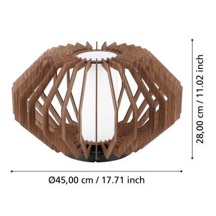 Eglo - Stropní svítidlo 1xE27/40W/230V