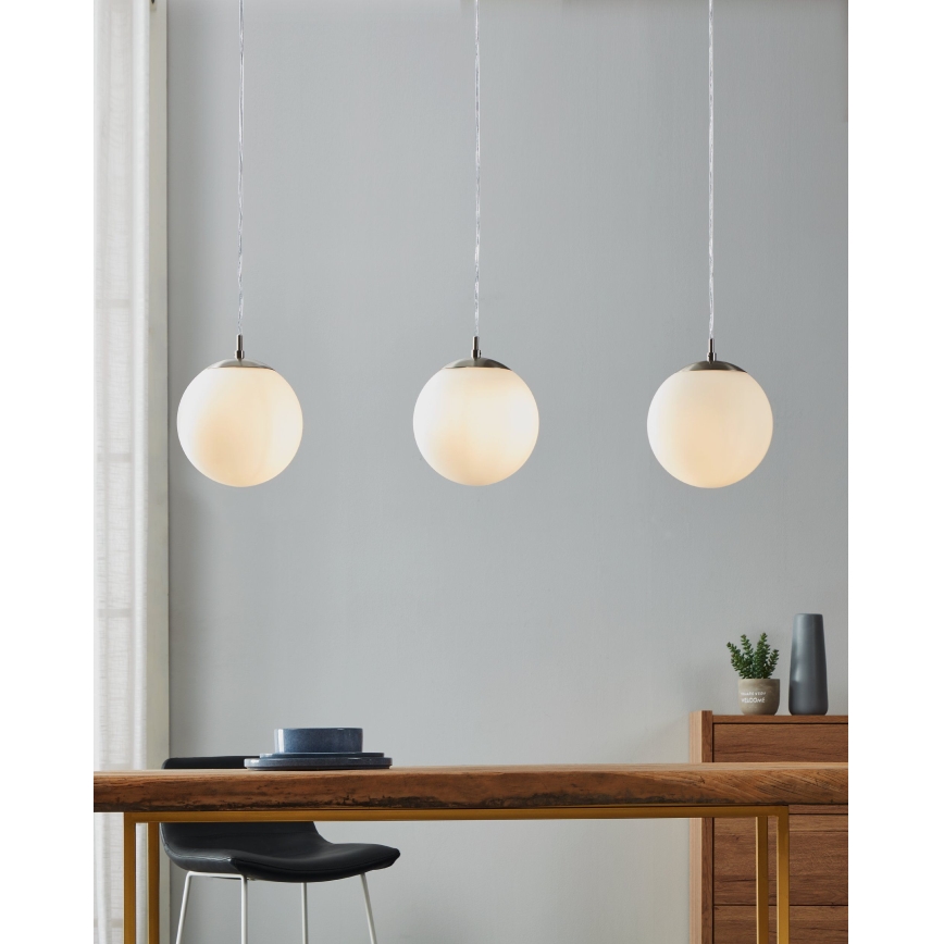 Eglo - Lustr na lanku 3xE27/40W/230V