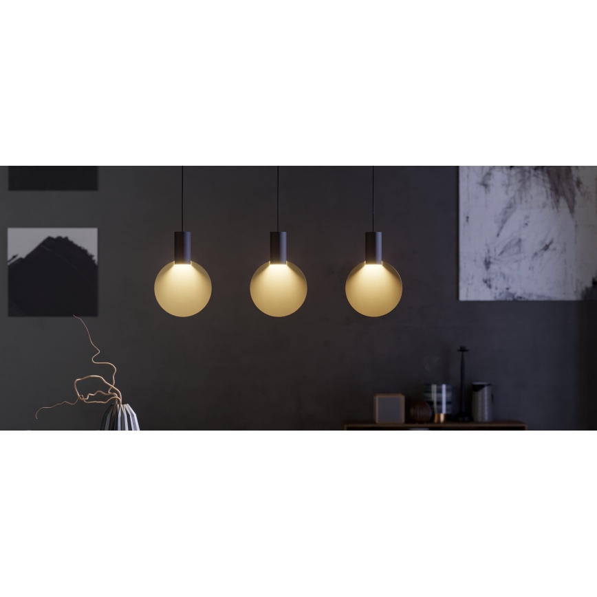 Eglo - LED Lustr na lanku 3xGU10/4,5W/230V 3000K