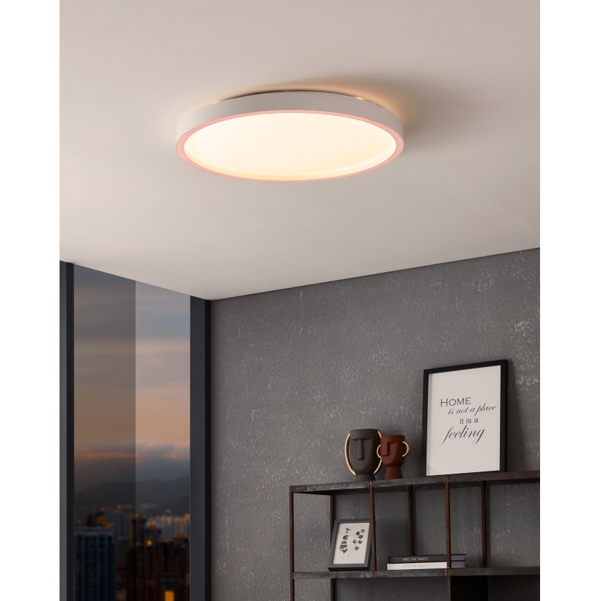 Eglo - LED RGBW Stmívatelné stropní svítidlo LED/34,5W/230V 2700-6500K