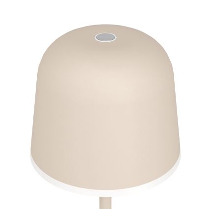 Eglo - LED Stmívatelná venkovní nabíjecí lampa LED/2,2W/5V 1800 mAh béžová IP54