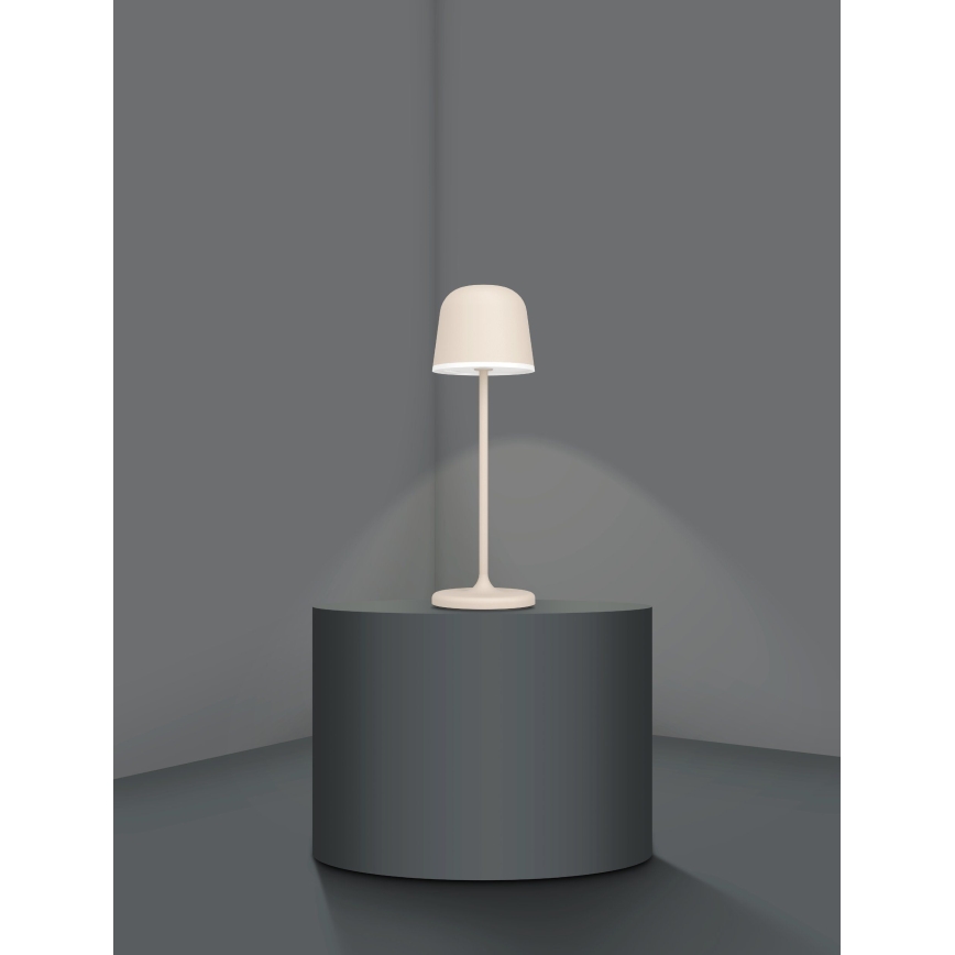 Eglo - LED Stmívatelná venkovní nabíjecí lampa LED/2,2W/5V 1800 mAh béžová IP54