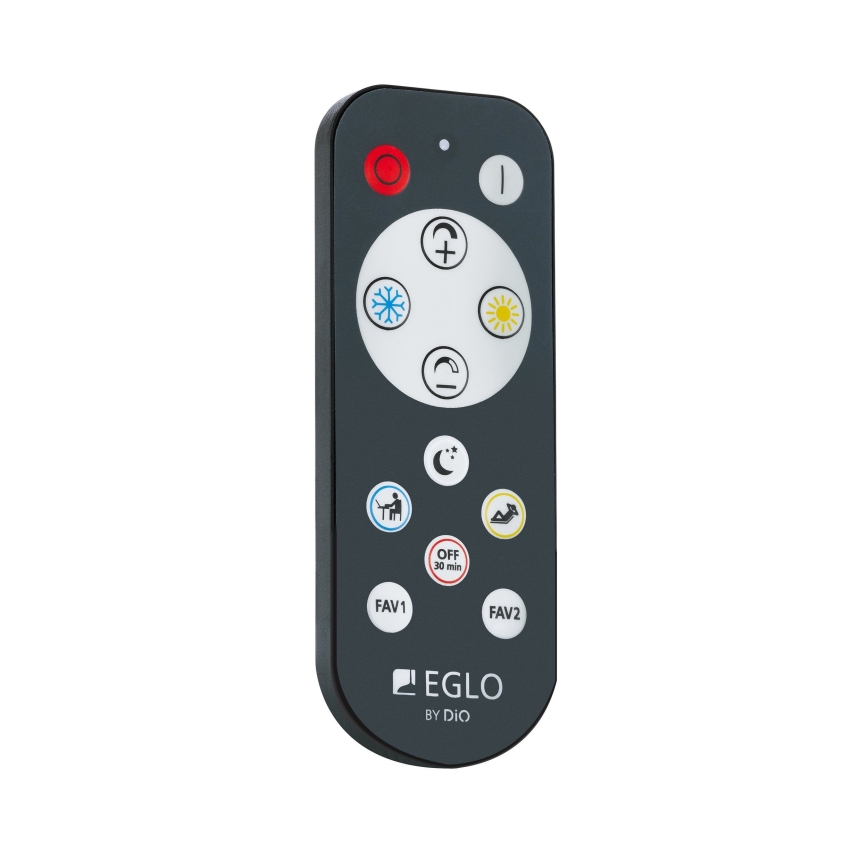 Eglo - LED Stmívatelná stojací lampa LED/34W/230V 3000-6500K + dálkové ovládání