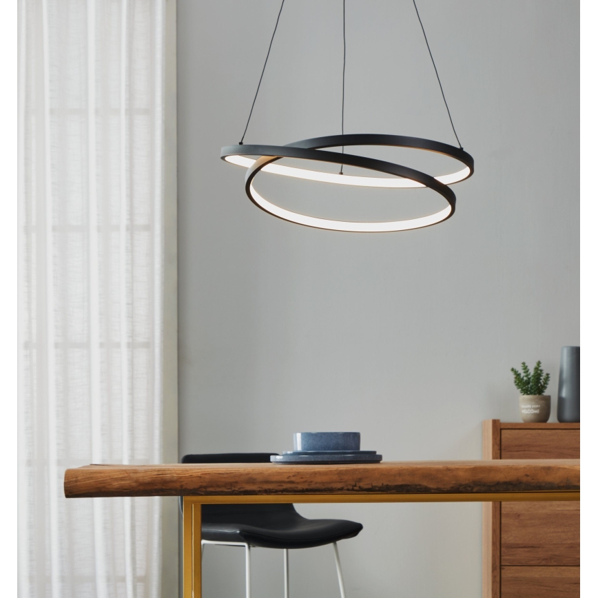 Eglo - LED Lustr na lanku LED/36W/230V