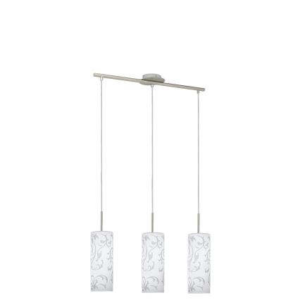 EGLO 90048 - Lustr závěsný AMADORA 3xE27/60W