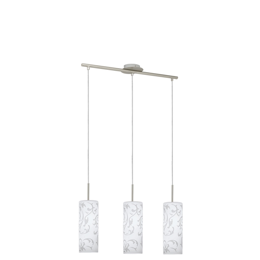 EGLO 90048 - Lustr závěsný AMADORA 3xE27/60W