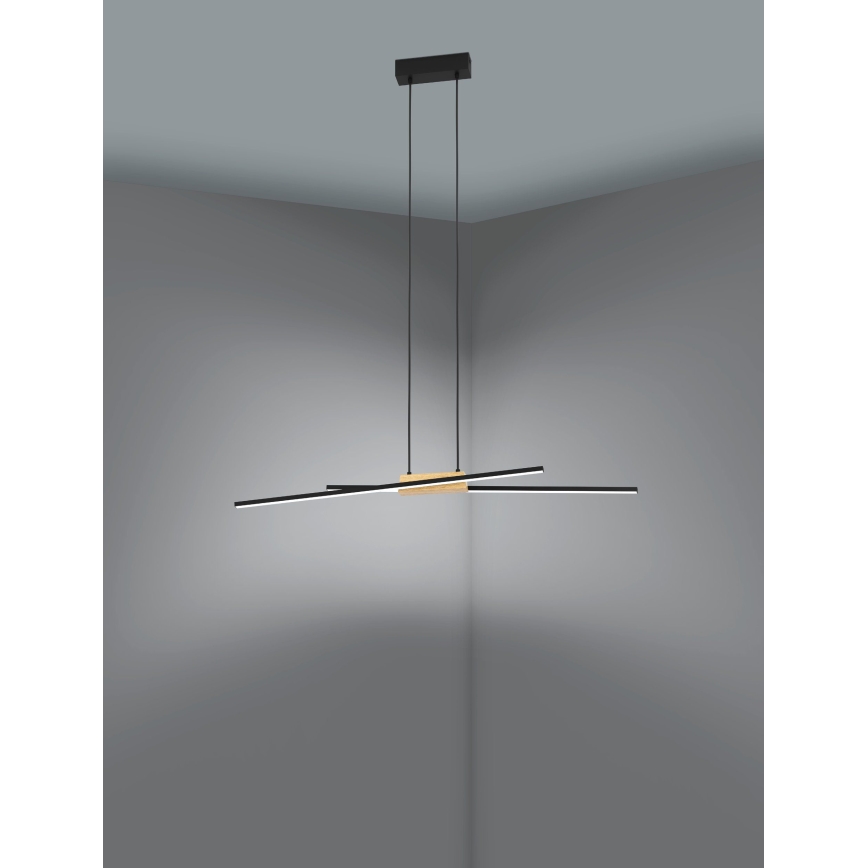 Eglo - LED Stmívatelný lustr na lanku 2xLED/13W/230V