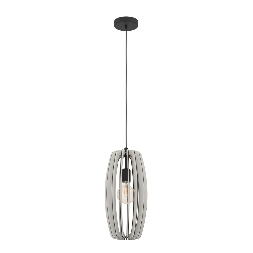 Eglo - Lustr na lanku 1xE27/40W/230V krémová