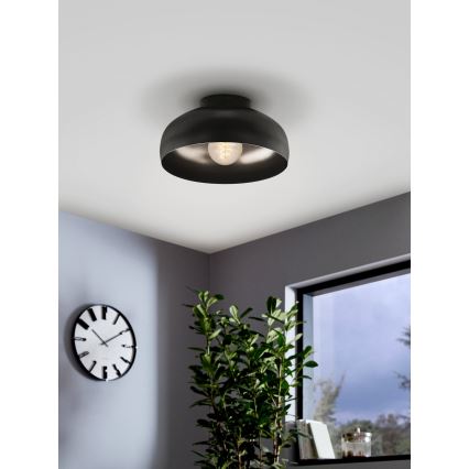 Eglo - Stropní svítidlo 1xE27/40W/230V černá