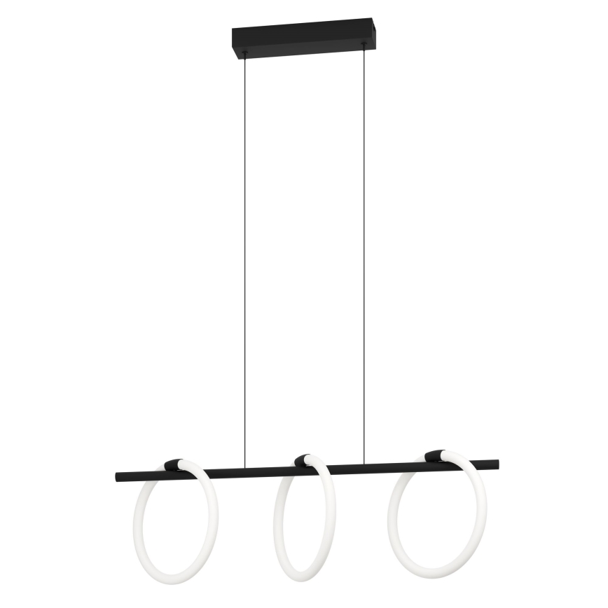 Eglo - LED Lustr na lanku 3xLED/9W/230V