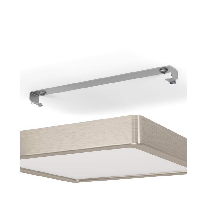Eglo - LED Stmívatelné stropní svítidlo LED/17W/230V matný chrom