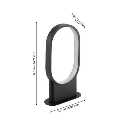 Eglo - LED Stolní lampa LED/10,8W/230V