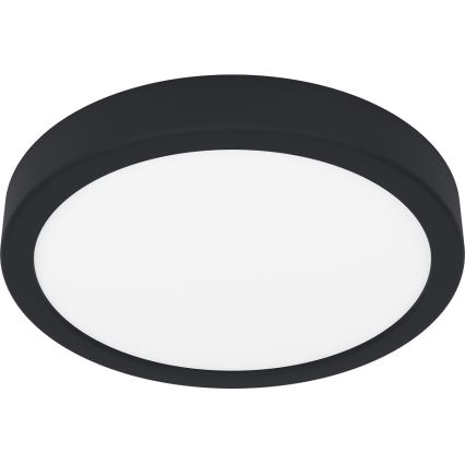 Eglo - LED Koupelnové stropní svítidlo LED/17W/230V černá IP44