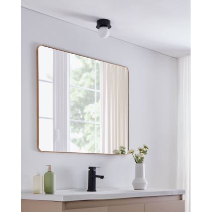 Eglo - LED Koupelnové stropní svítidlo LED/3,3W/230V IP44 černá