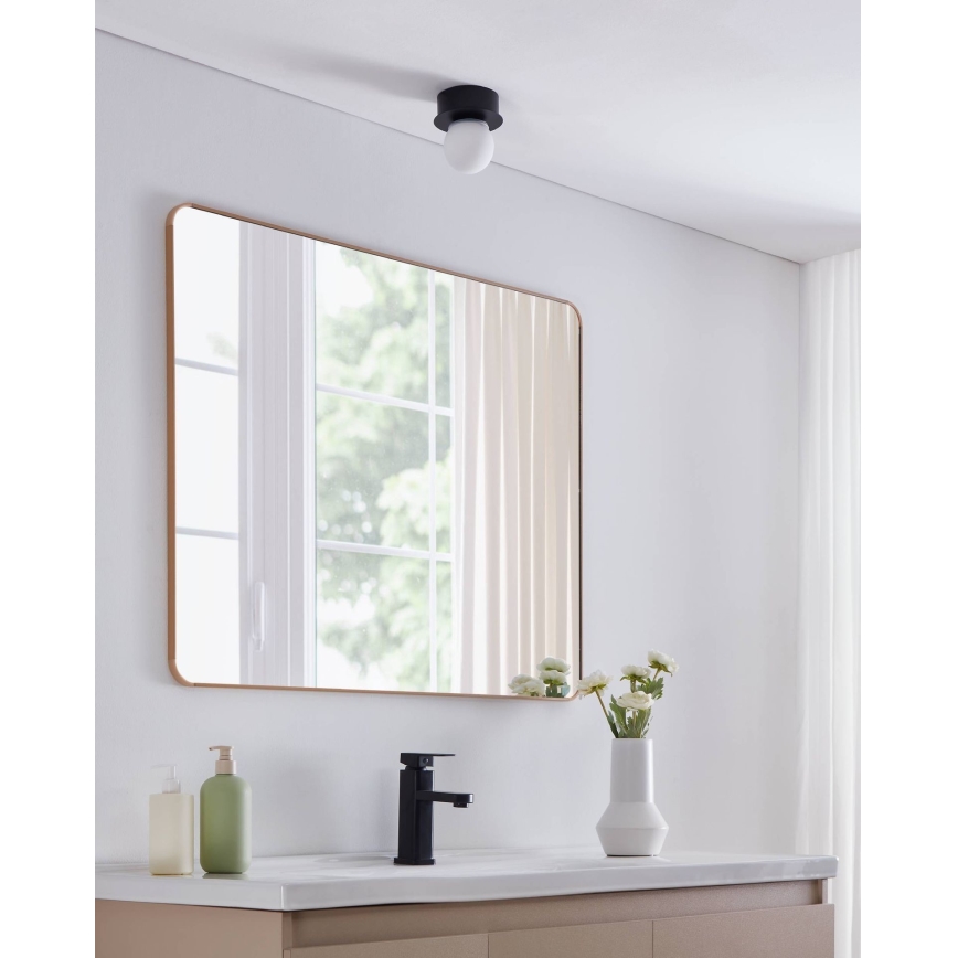 Eglo - LED Koupelnové stropní svítidlo LED/3,3W/230V IP44 černá