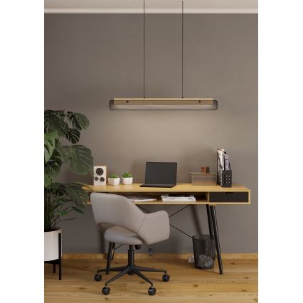 Eglo - LED RGBW Stmívatelný lustr na lanku LED/34W/230V 2700-6500K