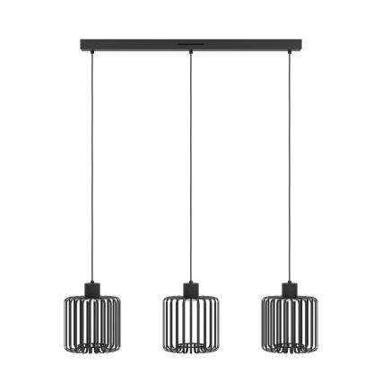 Eglo - LED RGBW Stmívatelný lustr na lanku 3xLED/3,7W/230V 2700-6500K