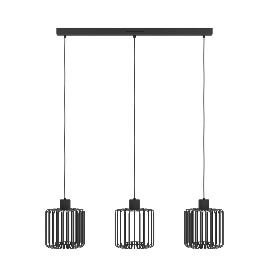 Eglo - LED RGBW Stmívatelný lustr na lanku 3xLED/3,7W/230V 2700-6500K