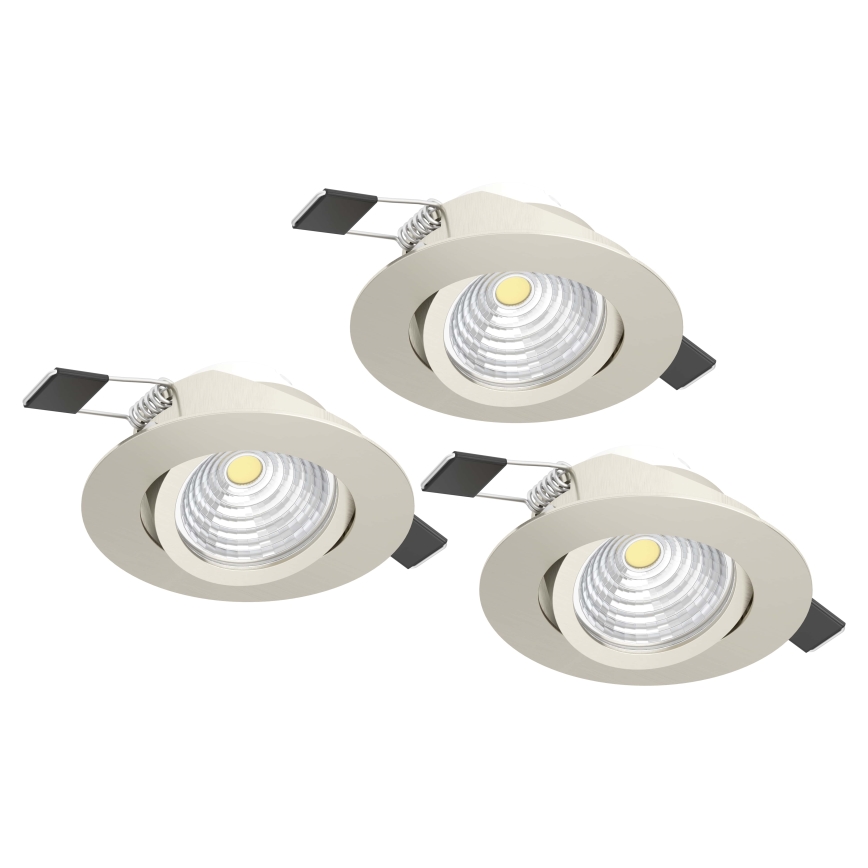 Eglo - SADA 3xLED Stmívatelné svítidlo 3xLED/6W/230V matný chrom