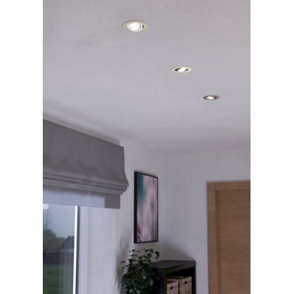 Eglo - SADA 3xLED Stmívatelné svítidlo 3xLED/6W/230V matný chrom