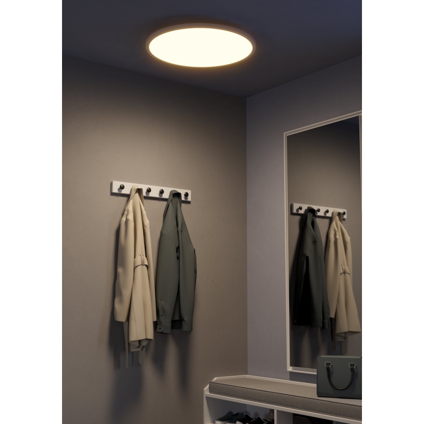 Eglo - LED Stmívatelné stropní svítidlo LED/41W/230V pr. 60 cm bílá