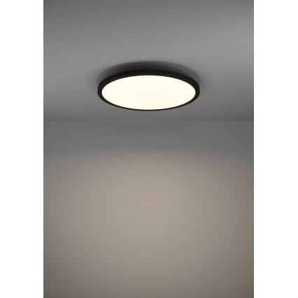 Eglo - LED Stmívatelné stropní svítidlo LED/33,5W/230V pr. 45 cm černá