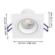 Eglo - LED RGBW Stmívatelné podhledové svítidlo LED/4,7W/230V bílá