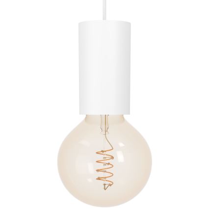 Eglo - Lustr na lanku 1xE27/40W/230V bílá