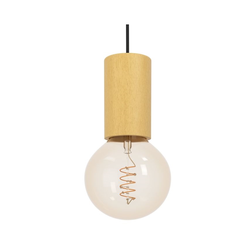 Eglo - Lustr na lanku 1xE27/40W/230V hnědá