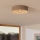 Eglo 900838 - Stropní svítidlo DUAIA 1xE27/40W/230V hnědá